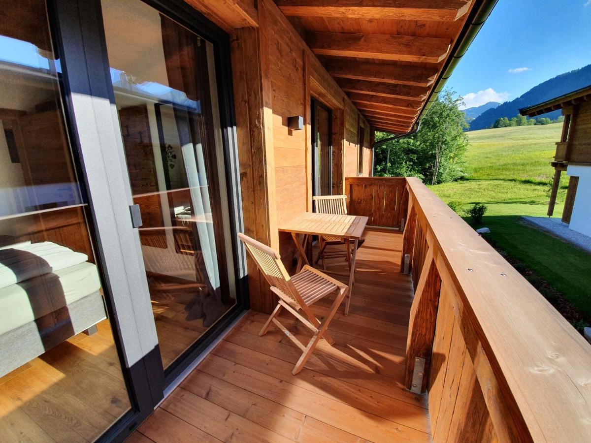 Zeitfrei Chalet Apartments Fieberbrunn Exterior foto
