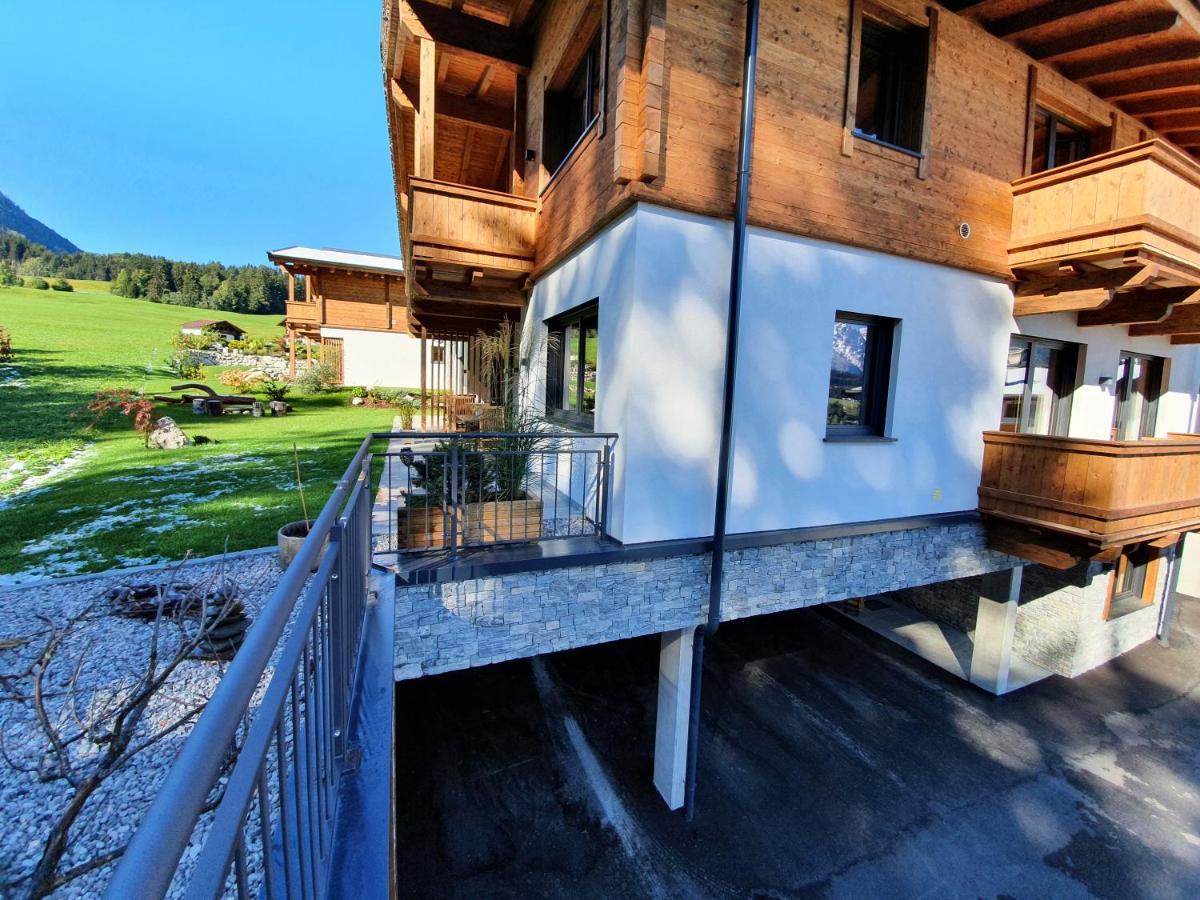 Zeitfrei Chalet Apartments Fieberbrunn Exterior foto