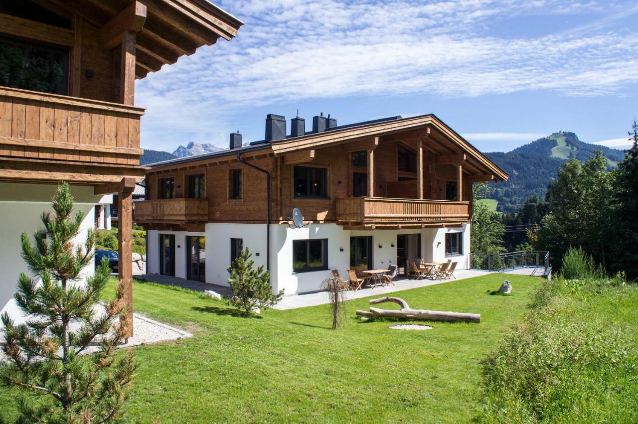 Zeitfrei Chalet Apartments Fieberbrunn Exterior foto